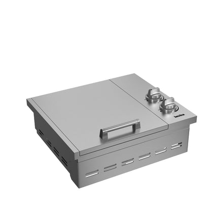 Churrasqueira a Gás Invita I-BBQ-2Q-55-XX-NHUA 55cm Inox GLP