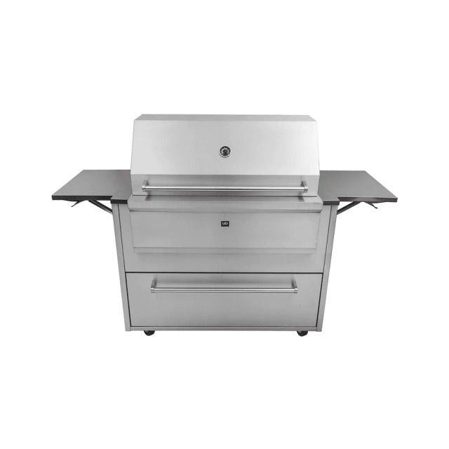 Carrinho para Churrasqueira a Carvão Artec Inox 174x66x90cm - ARTCRRCHRCAR174