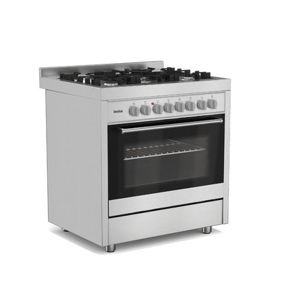 Fogão de Piso Invita Gás/Elétrico 75 cm 220V - IFGE5Q75XX2GMA