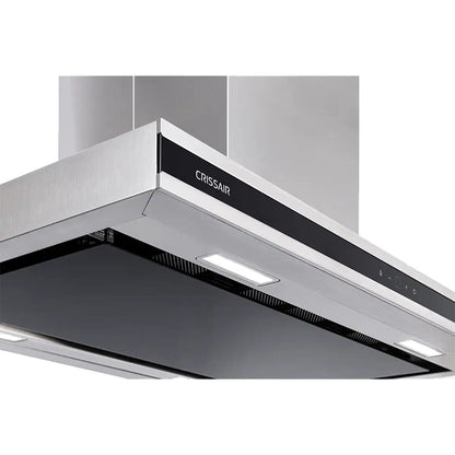Coifa de Ilha Crissair Soft Isola NI39 Black G5 90cm 220V - 71687
