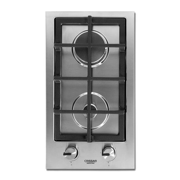 Cooktop a Gás Crissair Semi-Filo Duo CCP302 30cm 2 Queimadores Bivolt - 35931