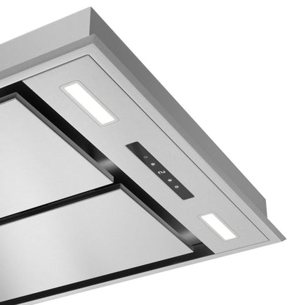 Coifa Sospesa Inox Built-in Connect Elettromec 110 cm 220V - CFISOS110XX2ATD