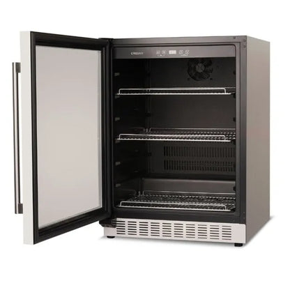 Cervejeira Crissair 135 Litros  Abertura P/ Esquerda Inox 220V