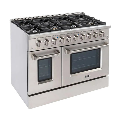 Fogão Inox Crissair Austin 120 Freestanding 8 queimadores com Forno Elétrico e Grill - 220V