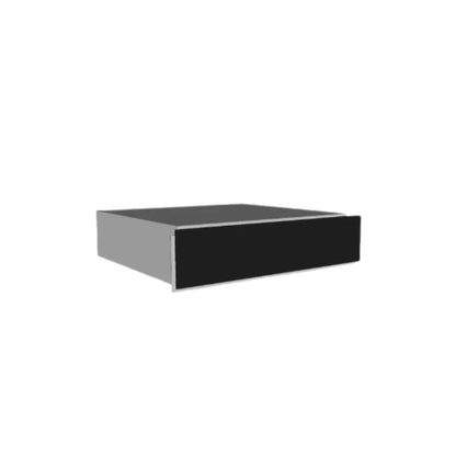Gaveta Aquecida Elanto Nero Argento 25L 60cm Preta 220V - LNTWD615NAG2