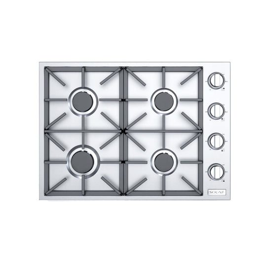 Cooktop a Gás SOGNA Sense SGC75 4 Queimadores 75cm 220V