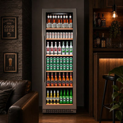 Cervejeira Elanto Professionale 60 cm 630 Latas Single Zone Inox 220V Abertura Direita - LNTBC663SZPROX2R