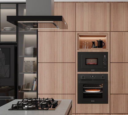 Forno Elettromec Vetro Multifunção Eletrônico 60 cm 220V - FMEL60VT2TNA