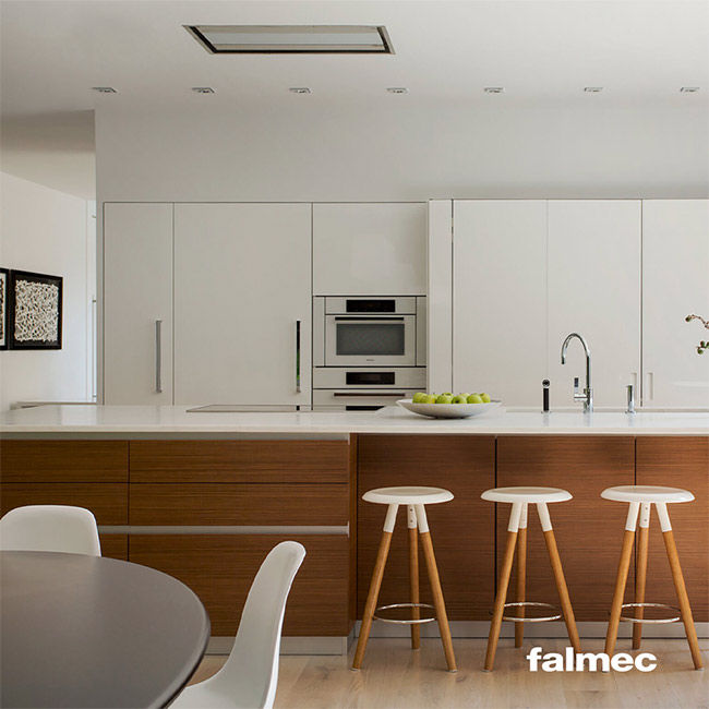Coifa Falmec Nuvola LED Ilha 90 cm 220V - CNUI90F1P2ZZZI400F