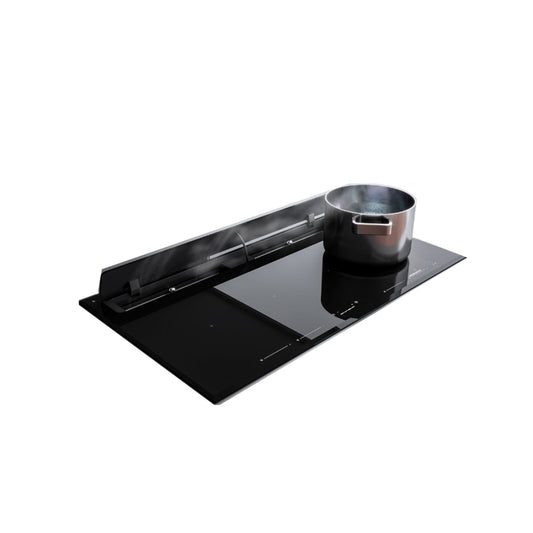Cooktop Coifa Integrada Elanto Nero Argento 90cm | Raise | 220V