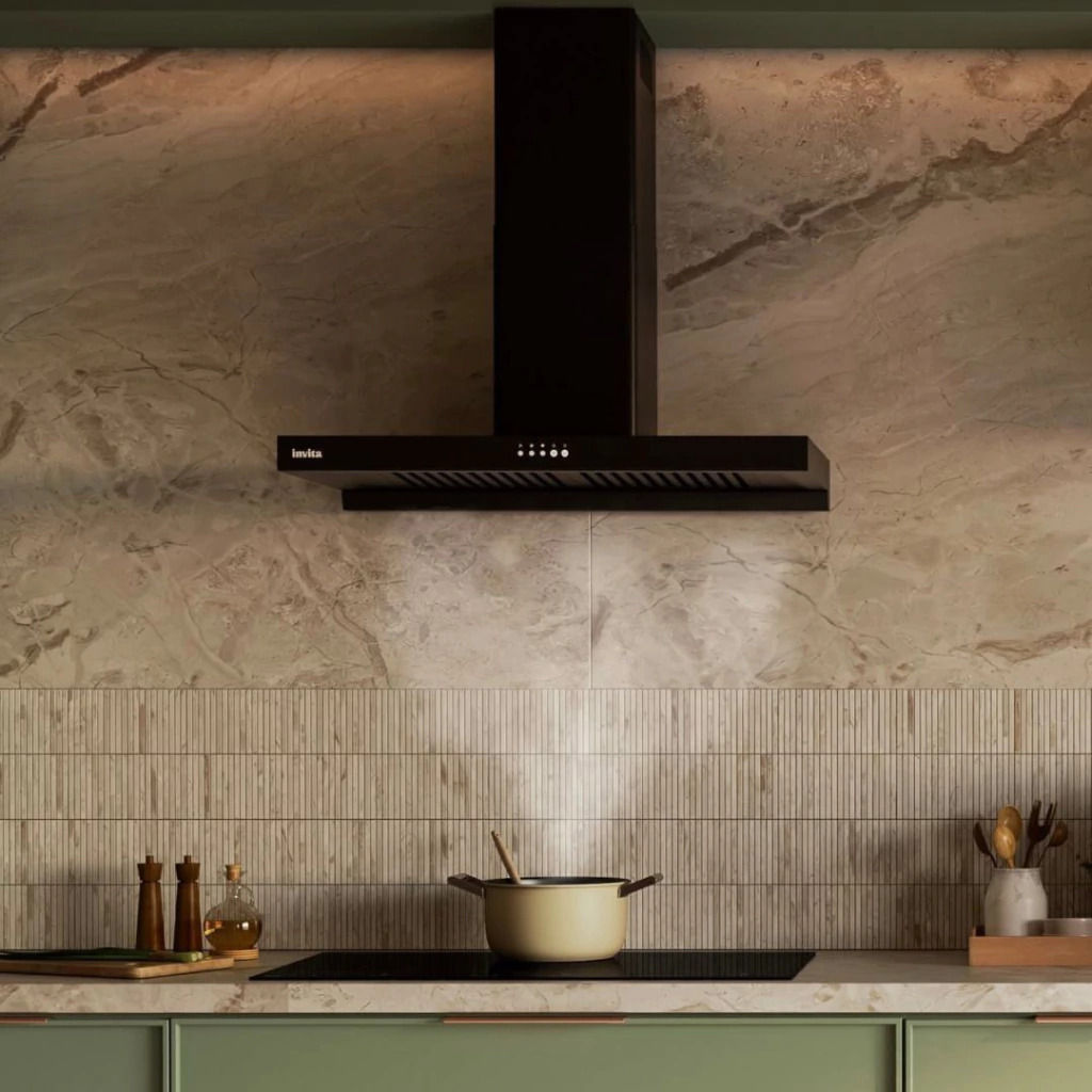 Coifa De Parede Invita 90Cm - 220V - Black