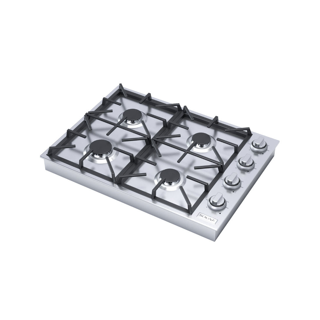Cooktop a Gás SOGNA Sense SGC75 4 Queimadores 75cm 220V