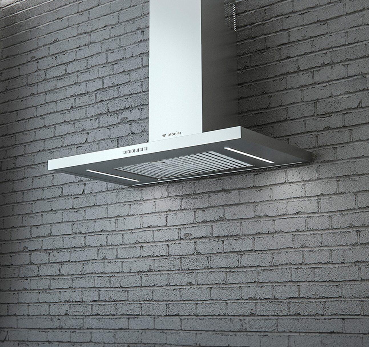 Coifa Elanto Professionale Parede Inox 90cm 220V - LNTK904PPROX2