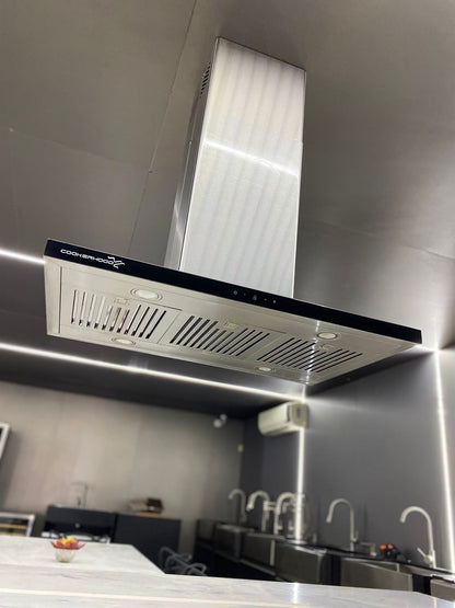 Coifa de Ilha Cookerhood New Venice 90cm Inox 220V - 505