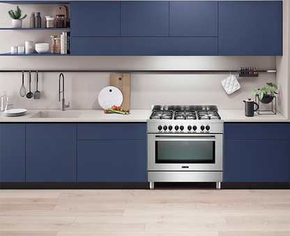 Fogão Elanto Artigiano Forno Gás 6F | 140L | 90 cm
