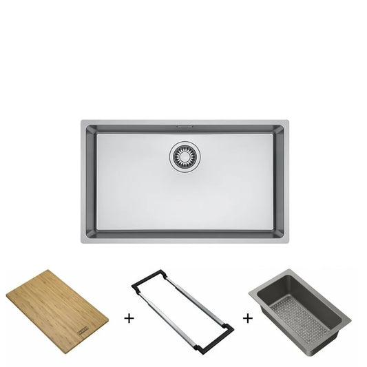 18630 CUBA LINEA BOWL FEX 210-70 700x400 mm C/ Acessórios - Franke