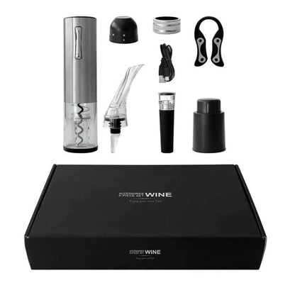 Kit de Acessórios para Vinhos Benmax Wine Set 9 Peças - WS9KIT