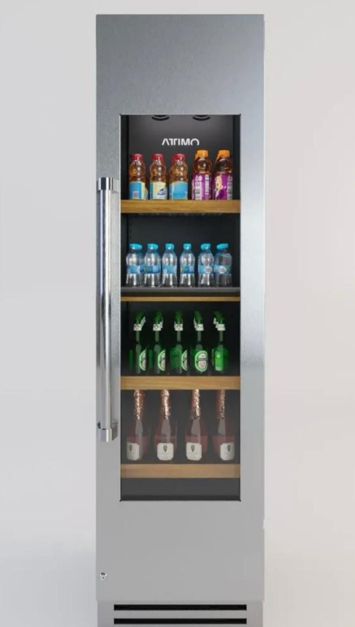 Cervejeira e Champanheira Attimo Single Zone 300L Built-in Porta Direita - Novo