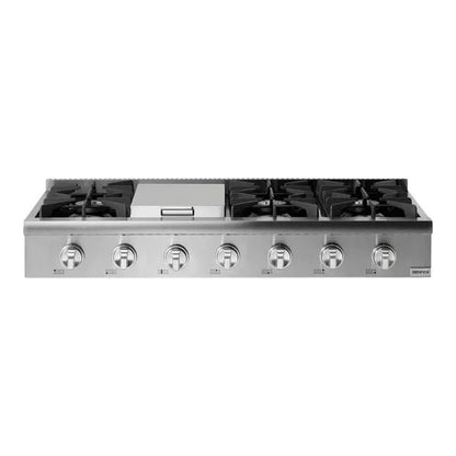 Rangetop Semi-profissional Benmax 122cm Inox 6 Queimadores + Chapa 127V - RTOP06BG122SA