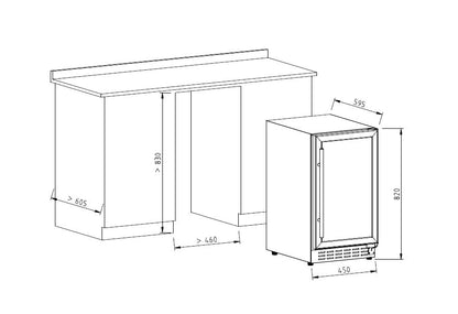 Adega 29 Garrafas Cookerhood - Novo