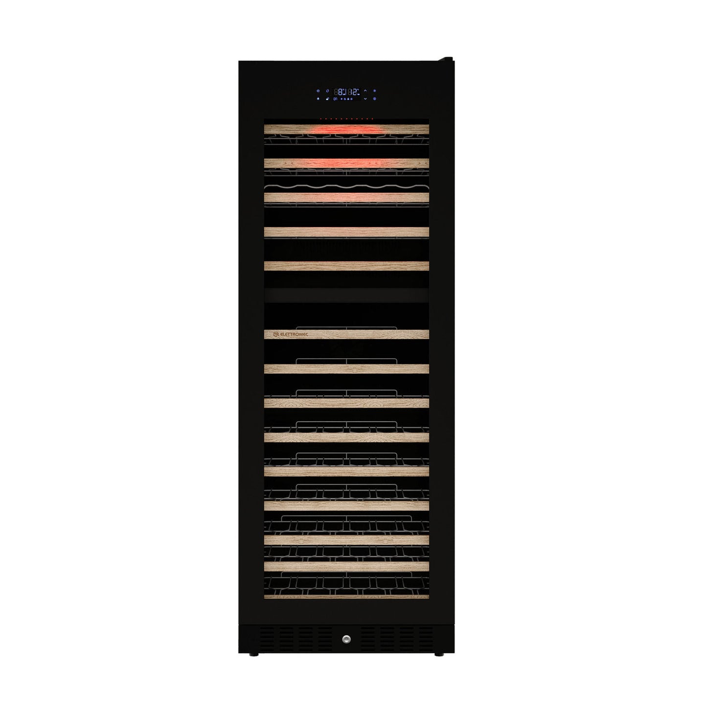 Adega Elettromec Vetro 181 Garrafas Dual Zone Built-in 220V - CV2BI181VT2VPB