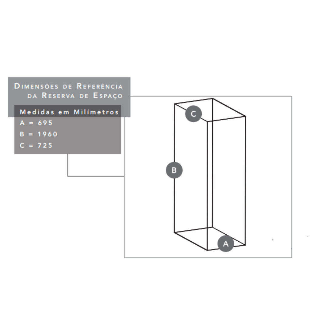 Freezer Inox Duo 307 Litros 220V Elettromec - FZDU307XX2VSA