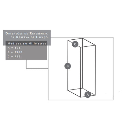 Freezer Inox Duo 307 Litros 220V Elettromec - FZDU307XX2VSA