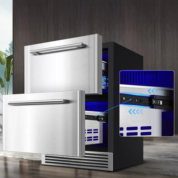 Gaveta Refrigerada Cuisinart Arkton Advanced 145 Litros Inox 220V