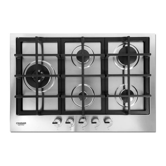 Cooktop a Gás Crissair Semi-Filo 75 CCP750 5 Queimadores Bivolt - 035934