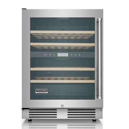 Adega Tecno Professional TR14AVDB 2 Zonas 43 Garrafas 220V Porta Invertida