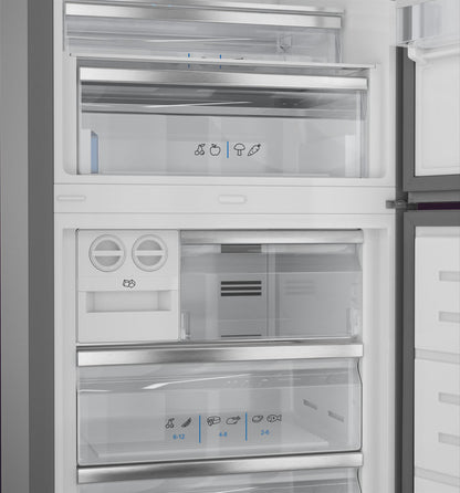 Refrigerador Inox Bottom Freezer Elettromec 510 Litros 220V Abertura Direita - RFBF510XX2VSA