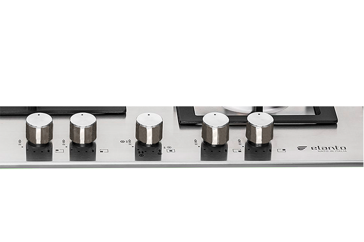 Cooktop Elanto Professionale Doppia Fiamma Lateral 5Q | 5kW | 90cm