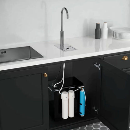 Dispenser De Água Filtrada Gás E Refrigerada Inox Built-in Elettromec - DAFBIGRXX2OHA