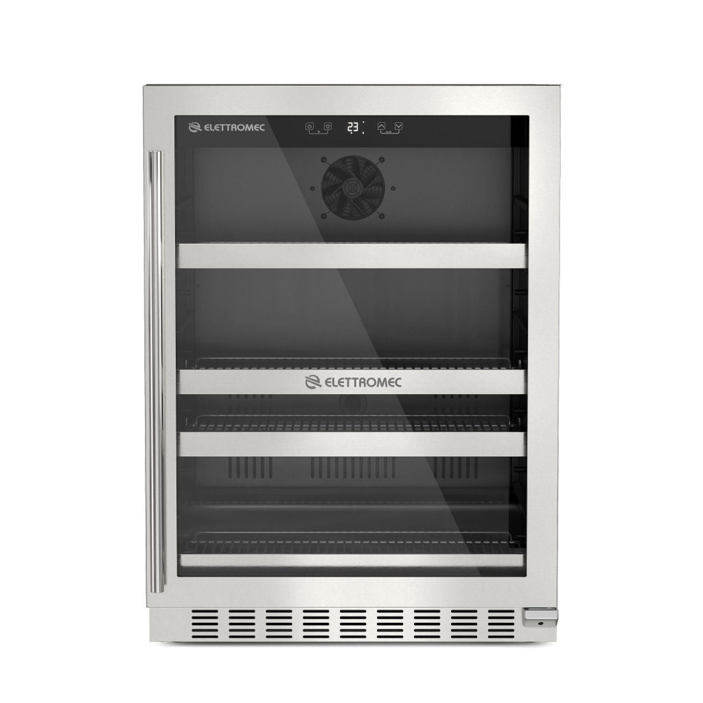 Beer Center Elettromec Inox 145 Litros Built-in 220V Abertura Direita - BCBI145XV2VPA