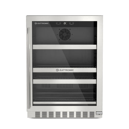 Beer Center Elettromec Inox 145 Litros Built-in 220V Abertura Direita - BCBI145XV2VPA