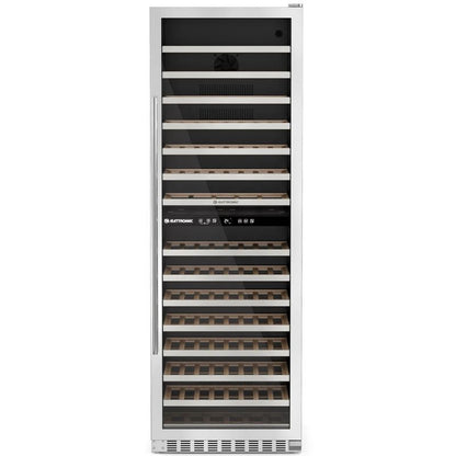 Adega Elettromec Inox 134 Garrafas Dual Zone Built-In Connect 220V Abertura Direita - CV2BI134XV2VPA