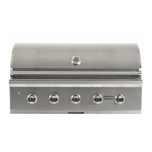Churrasqueira à Gás Coyote Série C 5 Queimadores Inox 108cm 110V