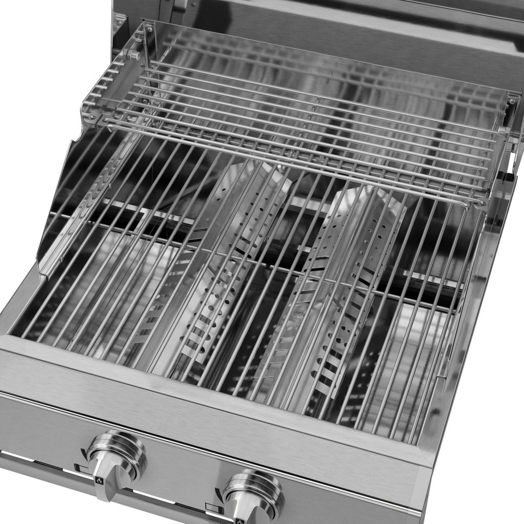 Churrasqueira Elettromec Inox Gás 55 cm - BBQ2Q55XXNSCA