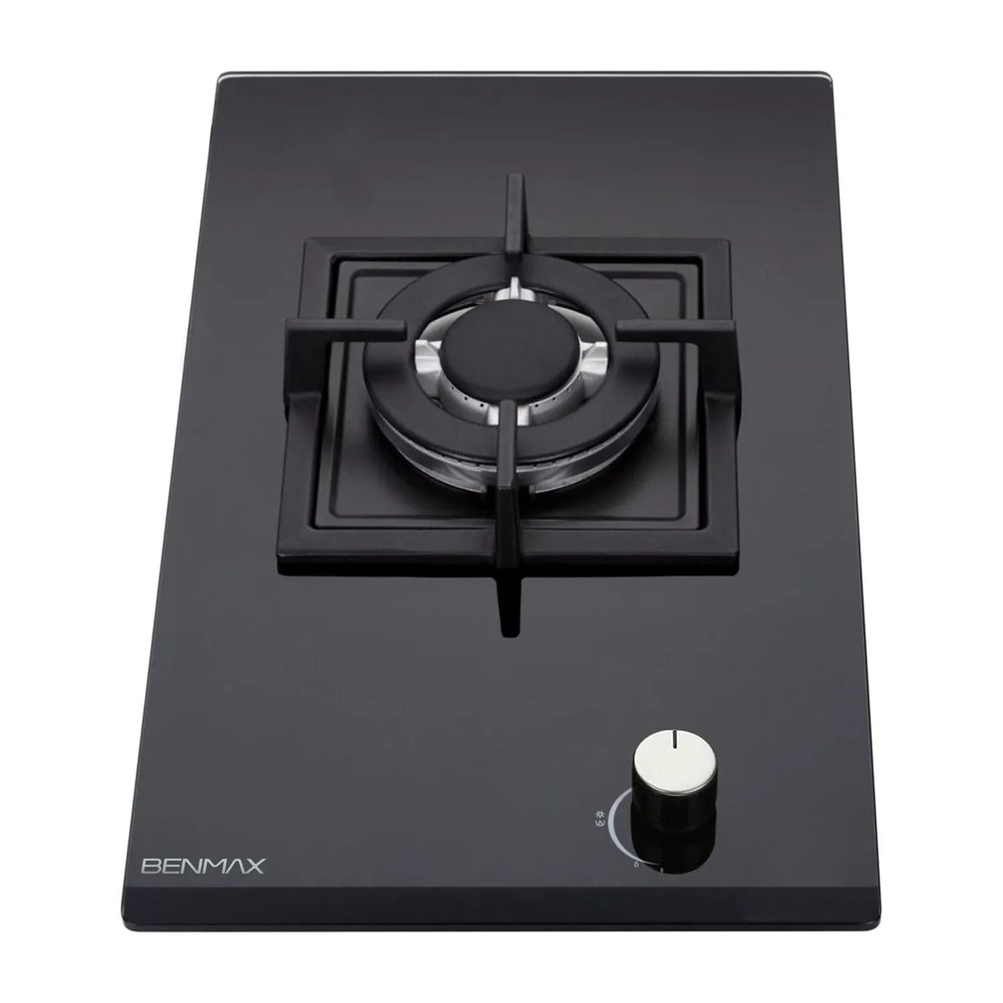 Cooktop Dominó a Gás Benmax Black 1 Boca 220-240V - DTOP01B30BA