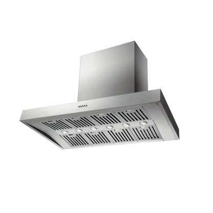 Coifa Híbrida Parede 2000 M³ Aço Inox 120 cm