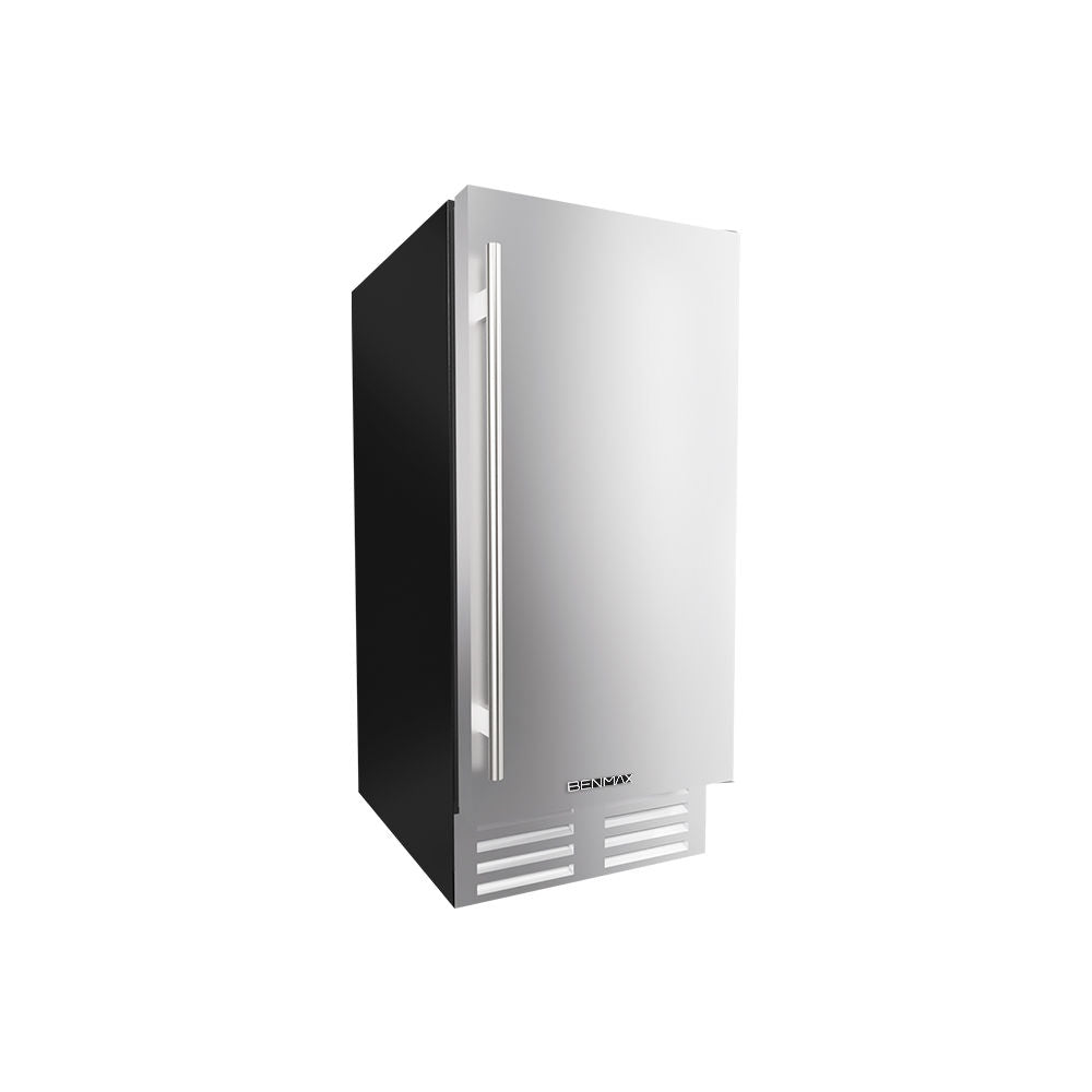 Cervejeira Benmax Glass Door 100L Inox 220V - BEC100GDA