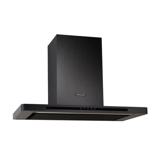 Coifa de Parede Crissair Drito Plane Black 90cm 220V - CRR08.9G3 Black