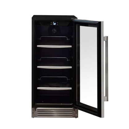 Frigobar e Cervejeira de Embutir Cuisinart Arkton 34 Garrafas Inox 220V