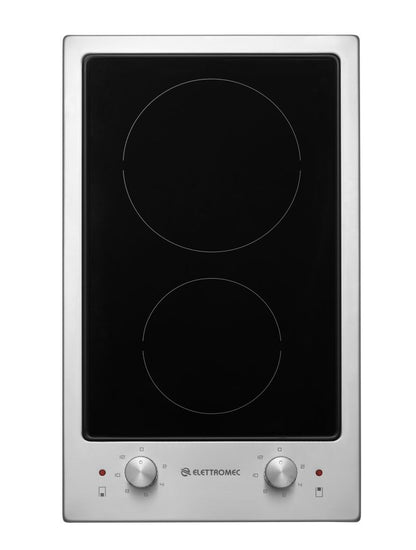 Dominó Elettromec Quadratto Vitrocerâmico 30 cm 220V - DV2Q30XQ2ZEA