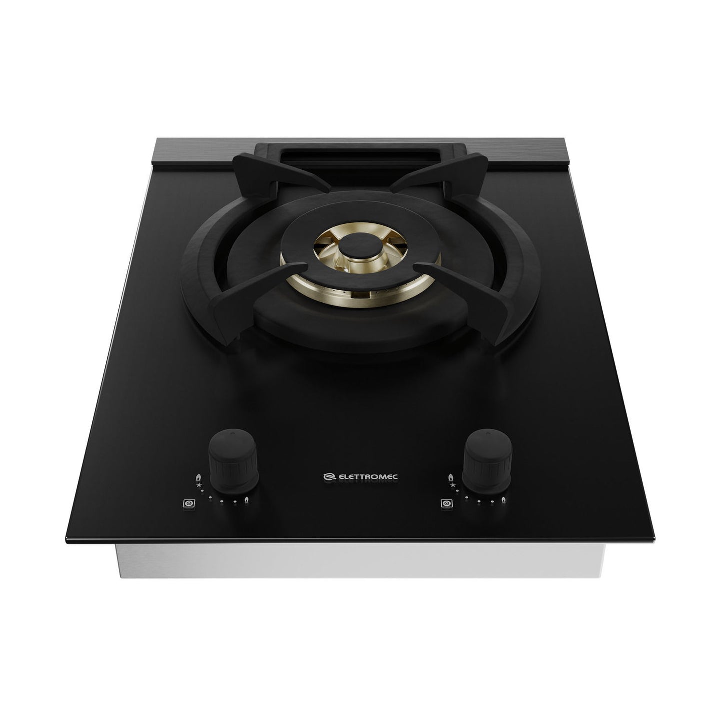 Dominó Elettromec Vetro Dual Flame 38 cm Bivolt - DG1Q38VT3ZEA