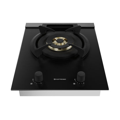 Dominó Elettromec Vetro Dual Flame 38 cm Bivolt - DG1Q38VT3ZEA