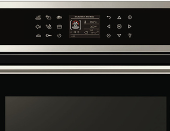 FORNO COMBINADO ELANTO NERO ARGENTO ELÉTRICO+MICRO-ONDAS 10F | 36L | 60CM