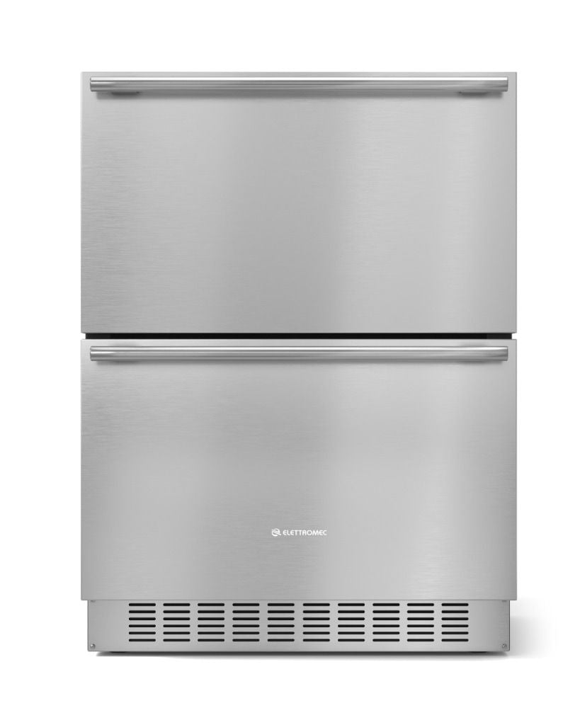 Gaveta Freezer Elettromec Built-in 105 Litros Inox 220V - GFBI105XX2VIA