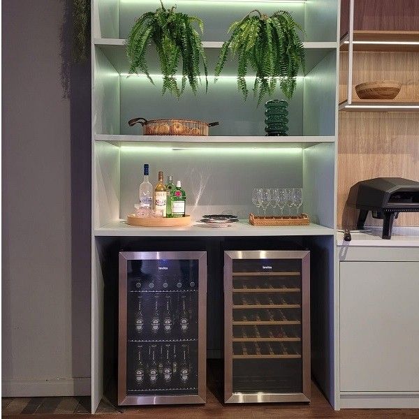 Adega Invita Inox 34 Garrafas Freestanding